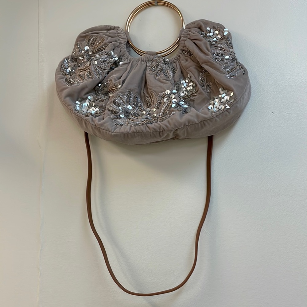 New Anthropologie Embellished Floral Satchel!!🔥🔥🔥 - Picture 4 of 14